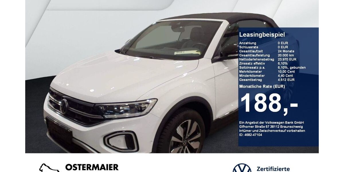 VW T-Roc 10.990 km 23.970 &euro; Vilsbiburg 84137