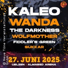 Open R Festival 2025 - Freitag: Kaleo, Wanda, Wolfmother, Fiddler’s Green Uelzen