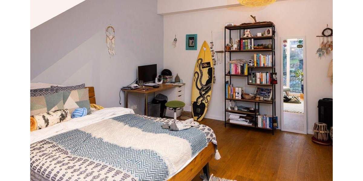 Handschuhsheim - kernsanierte Altbau-Maisonette mit Kamin, Terrasse und besonderem Grundriss 5 zimmer