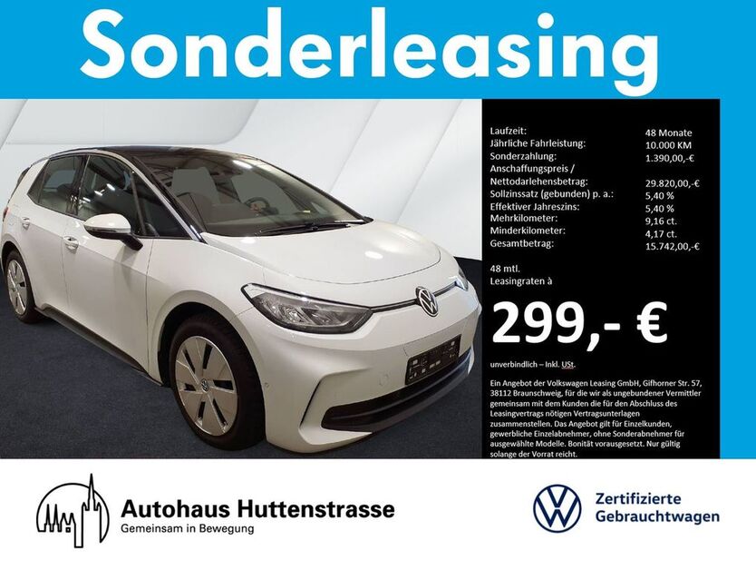 VW ID.3 25.034 km 28.920 € Halle (Saale) 06110