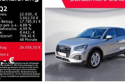 Audi Q2 12.200 km 22.650 &euro; Binzen 79589