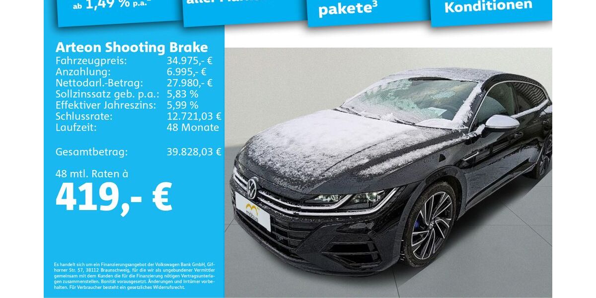 VW Arteon 59.598 km 34.975 &euro; Berlin 13088