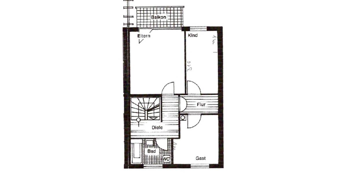 Reihenendhaus Nürnberg Großgründlach - 5 Zimmer, 125 m&sup2;, 489.000&euro; | Angebot:26219838