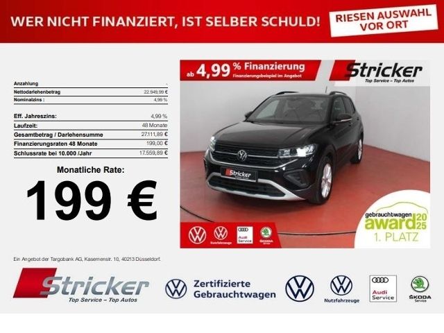 VW T-Cross 25.481 km 22.874 &euro; Detmold 32760