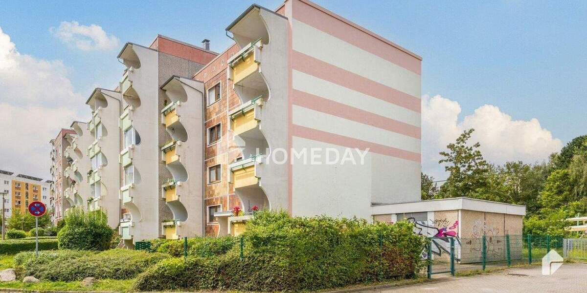 Etagenwohnung Rostock Dierkow-Neu - 3 Zimmer, 62 m&sup2;, 139.500&euro; | Angebot:25471643