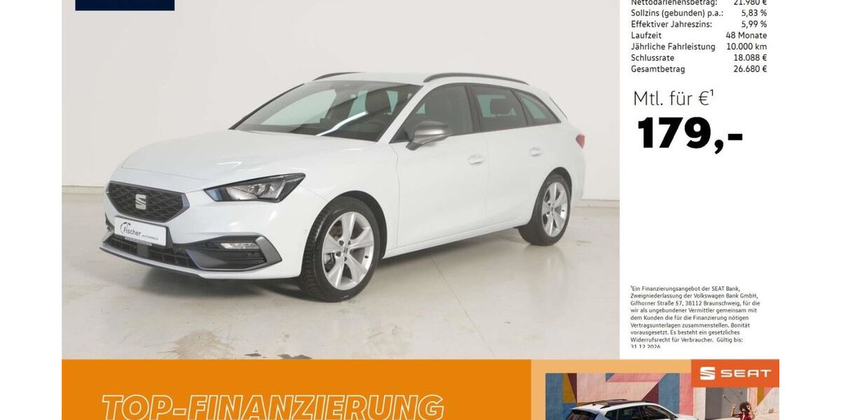 Seat Leon 28.060 km 26.980 &euro; Amberg 92224