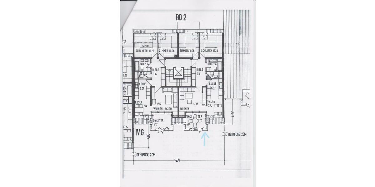 Dachgeschoßwohnung Neckarsulm - 3.5 Zimmer, 76 m&sup2;, 277.000&euro; | Angebot:26524700
