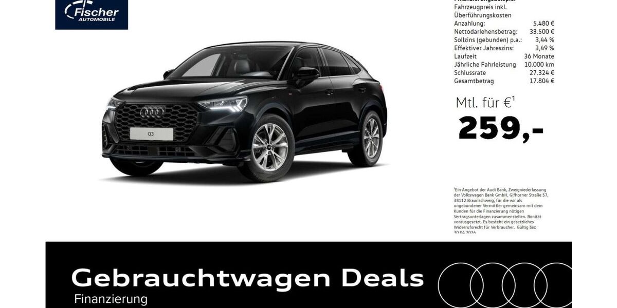 Audi Q3 16.427 km 41.980 &euro; Neumarkt 92318
