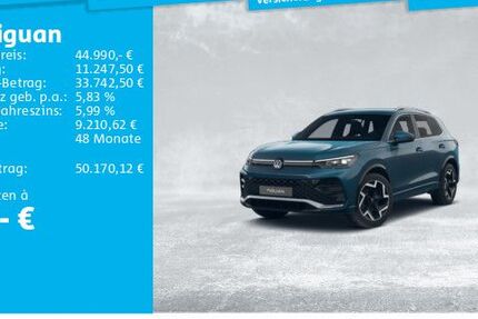 VW Tiguan 5.813 km 44.990 &euro; Langenhagen 30853