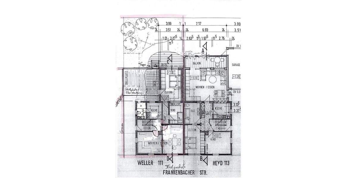 Doppelhaushälfte Heilbronn Neckargartach Neckargartach - 7 Zimmer, 136 m&sup2;, 275.000&euro; | Angebot:24608403