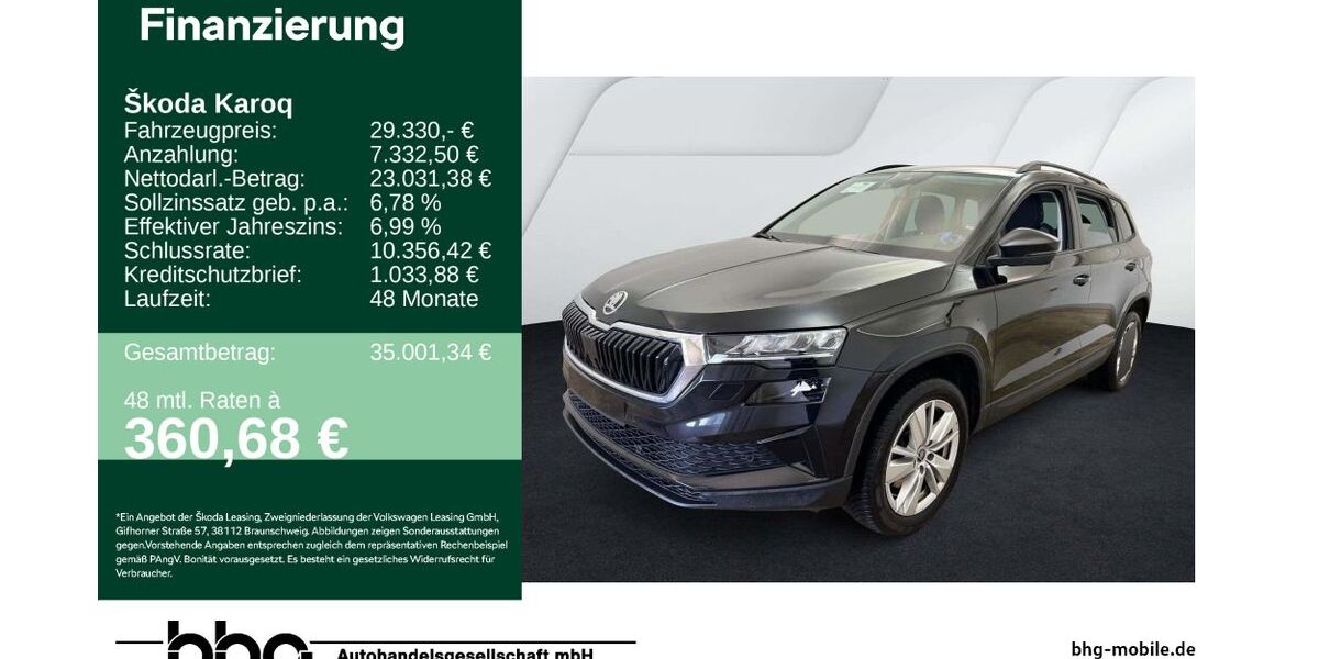 Skoda Karoq 24.503 km 29.330 &euro; Freudenstadt 72250