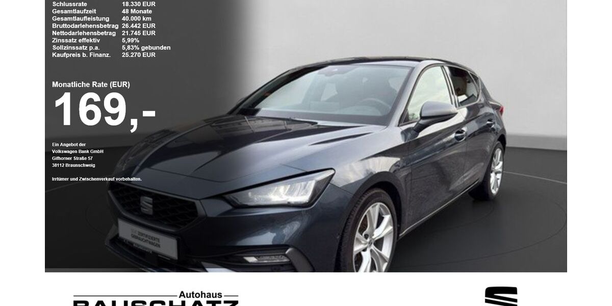 Seat Leon 22.622 km 25.270 &euro; Sigmaringen 72488
