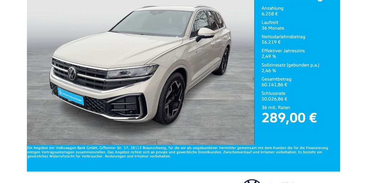 VW Touareg 16.133 km 62.477 &euro; Dortmund 44379