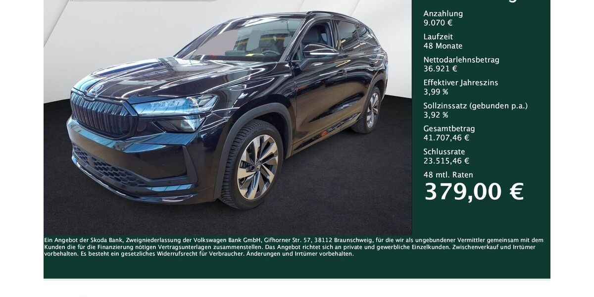 Skoda Kodiaq 13.053 km 45.991 &euro; Dortmund 44269