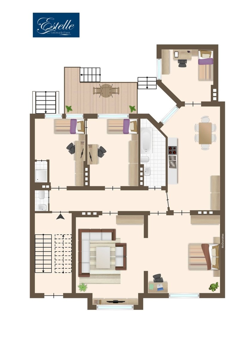 Unweit der Hochschule Anhalt - Mehrfamilienhaus - Schön gelegen 15 zimmer