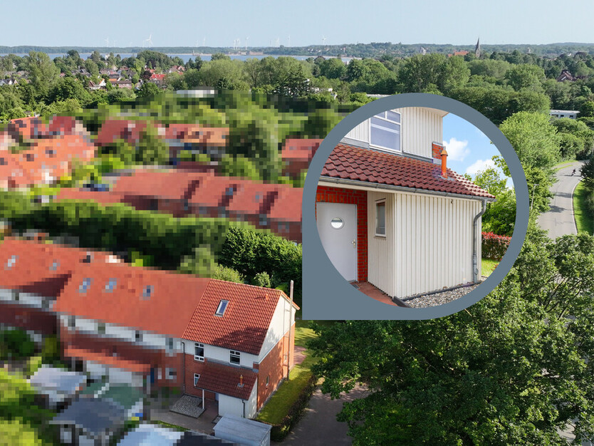 Sonniges Reiheneckhaus am Stadtrand von Eckernförde