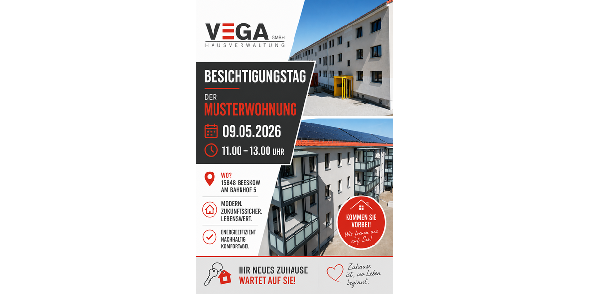 Etagenwohnung Brandenburg - Beeskow Beeskow - 3 Zimmer, 73 m&sup2;, 653&euro; | Angebot:26331753