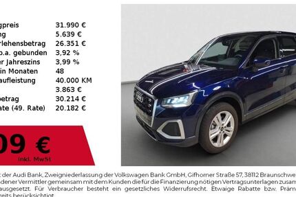 Audi Q2 4.635 km 31.990 € Dessau-Roßlau 06844