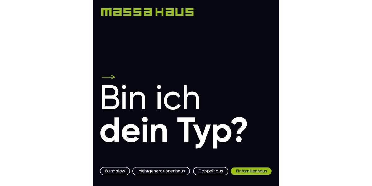 Eigenleistung macht den Unterschied - bei massa | massa haus 5 zimmer