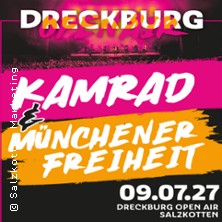 Dreckburg Open Air 2027 - Kamrad + Münchener Freiheit 09.07.2027 Dreckburg Salzkotten