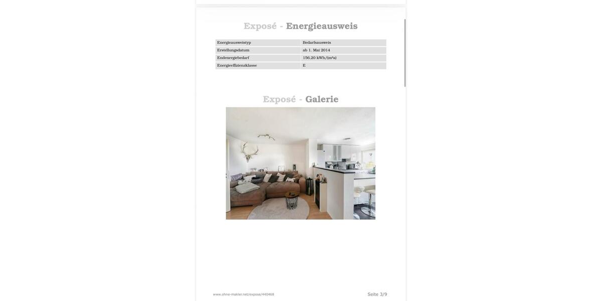 Etagenwohnung Olching - 3 Zimmer, 75 m&sup2;, 449.000&euro; | Angebot:25881529