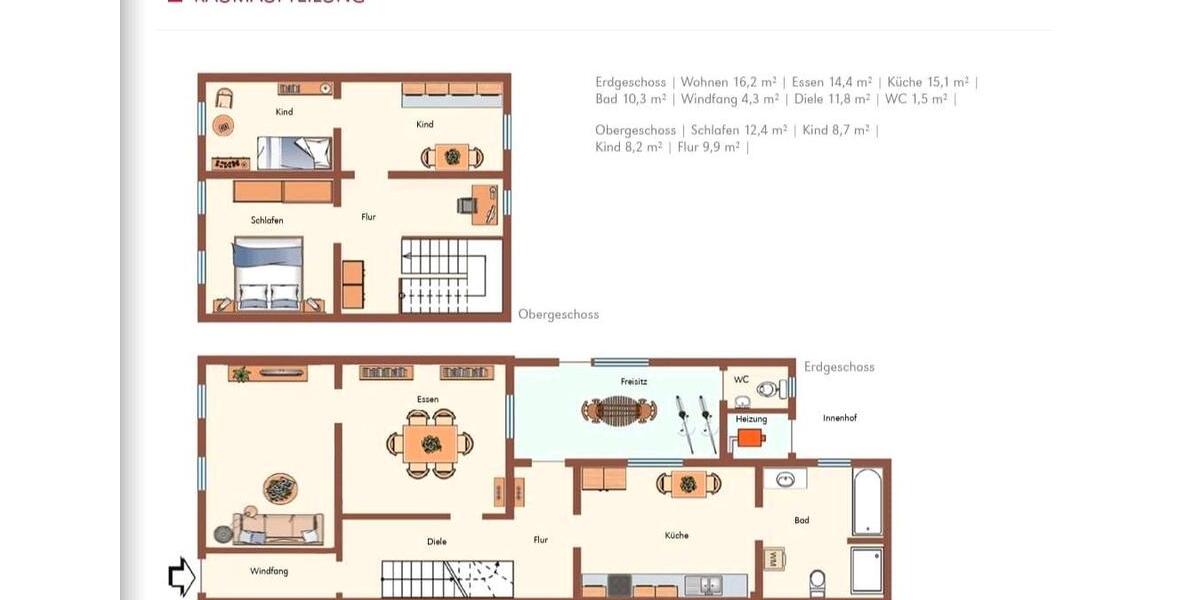 Reihenhaus Bedburg - 5 Zimmer, 113 m&sup2;, 249.000&euro; | Angebot:25431364