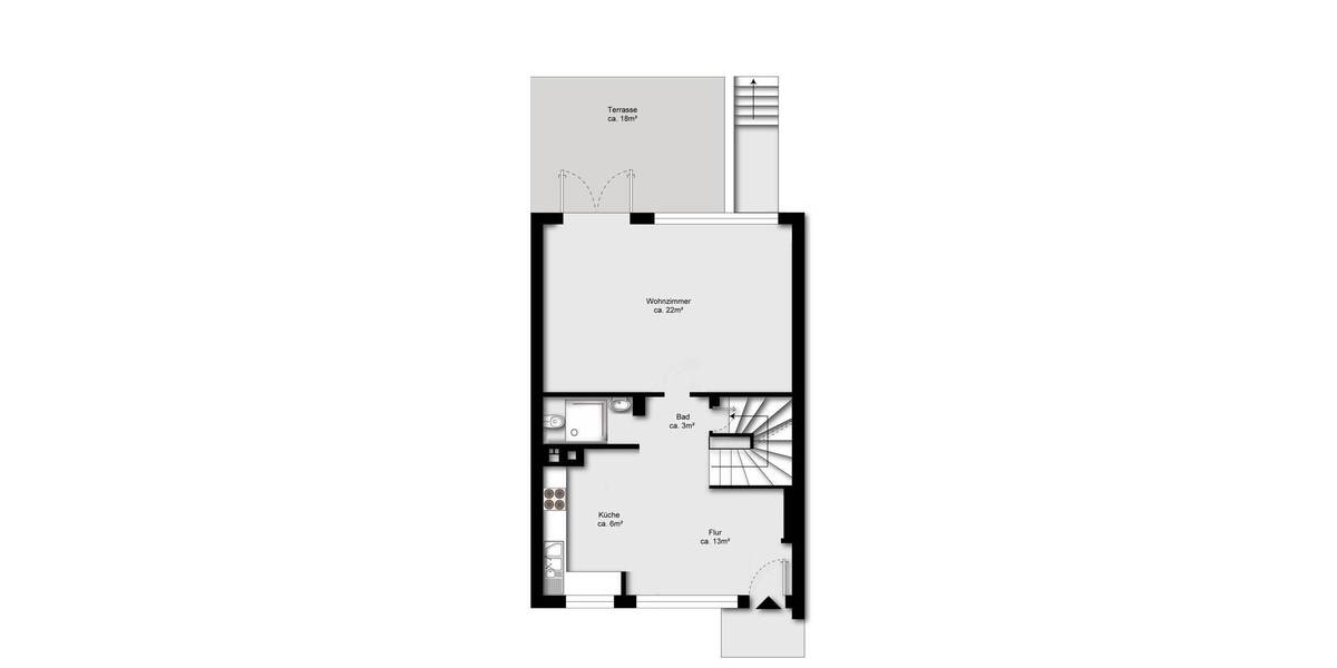 Reihenmittelhaus Norderstedt / Harksheide Harksheide - 6 Zimmer, 110 m&sup2;, 395.000&euro; | Angebot:26502886