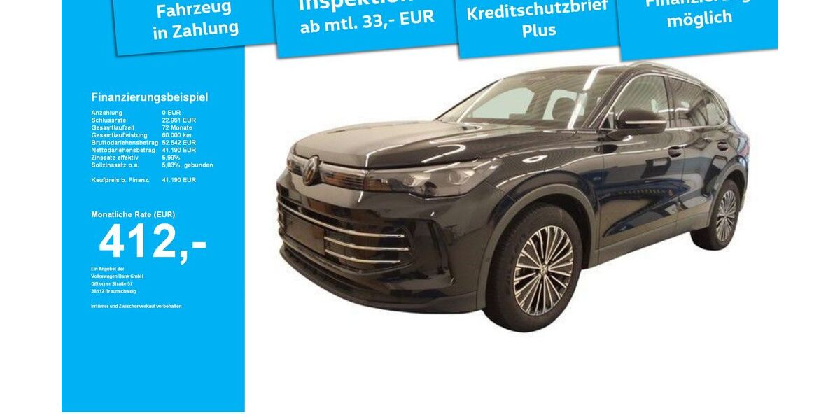 VW Tiguan 7.930 km 40.948 &euro; Kempten 87437