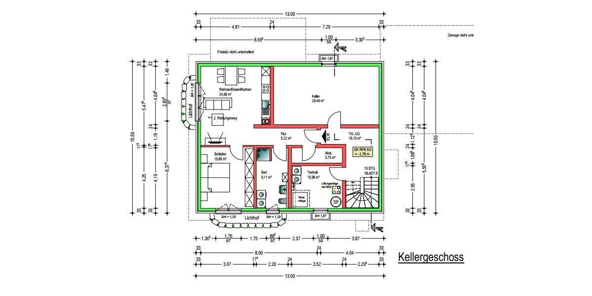 Etagenwohnung Renchen - 2 Zimmer, 60 m&sup2;, 700&euro; | Angebot:26367608