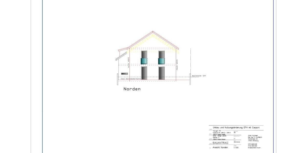 Einfamilienhaus Baden-Baden Lichtental - 5 Zimmer, 150 m&sup2;, 240.000&euro; | Angebot:26710155
