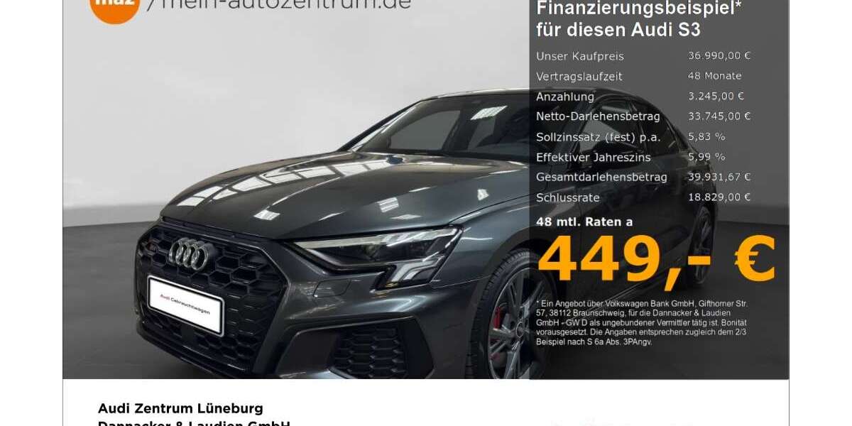 Audi S3 39.766 km 36.990 &euro; Lüneburg 21337