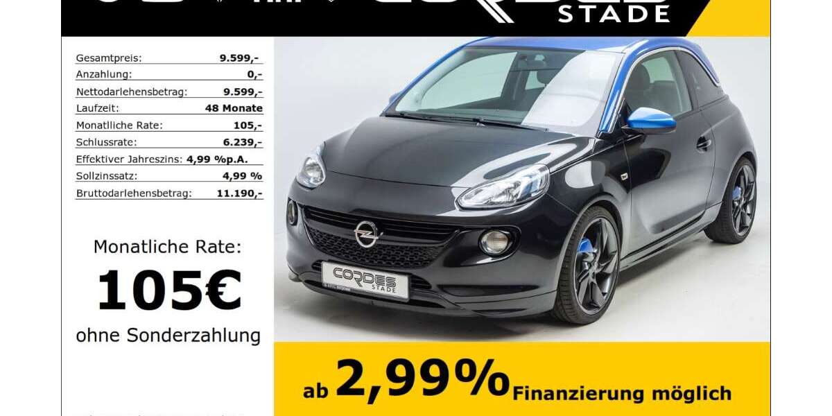 Opel Adam 135.000 km 9.599 &euro; Stade 21680