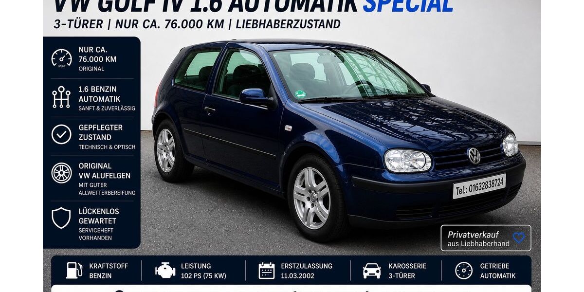 VW Golf 76.000 km 7.490 &euro; Berlin 10243