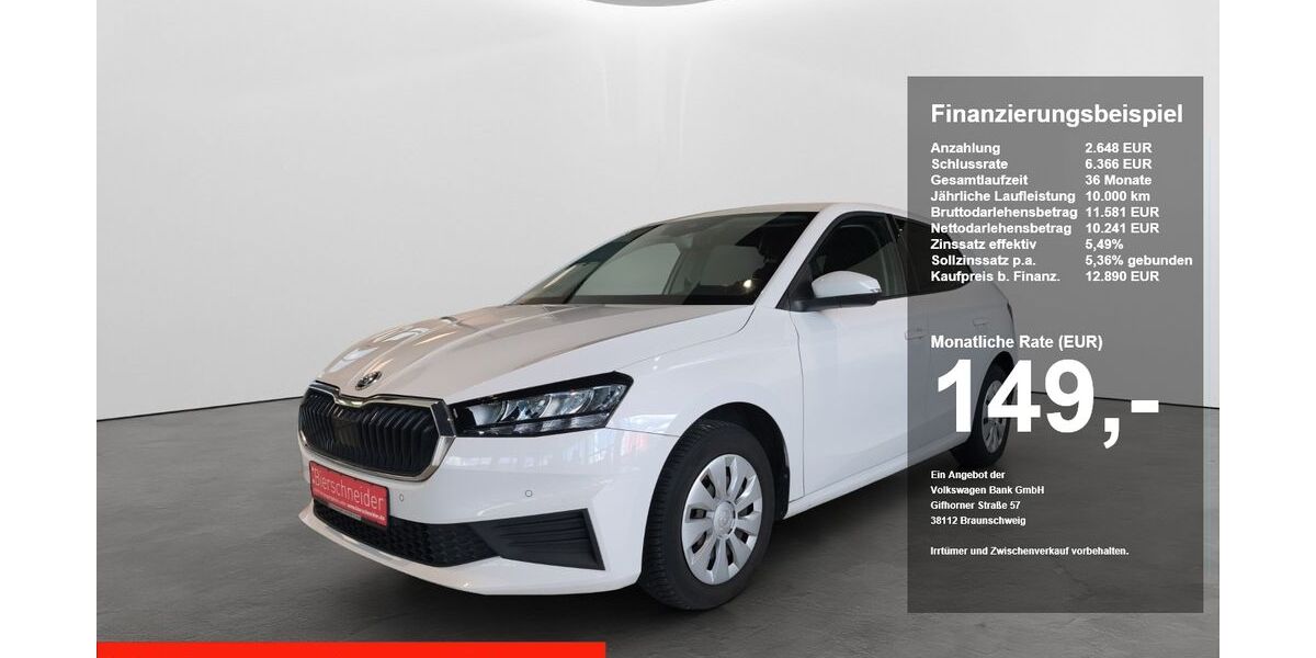 Skoda Fabia 84.030 km 11.980 &euro; Regensburg 93055
