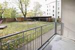Bezugsfreie 3 Zimmer im Erdg. mit Balkon zum Innenhof - Denkmalsgeschützt 3 zimmer