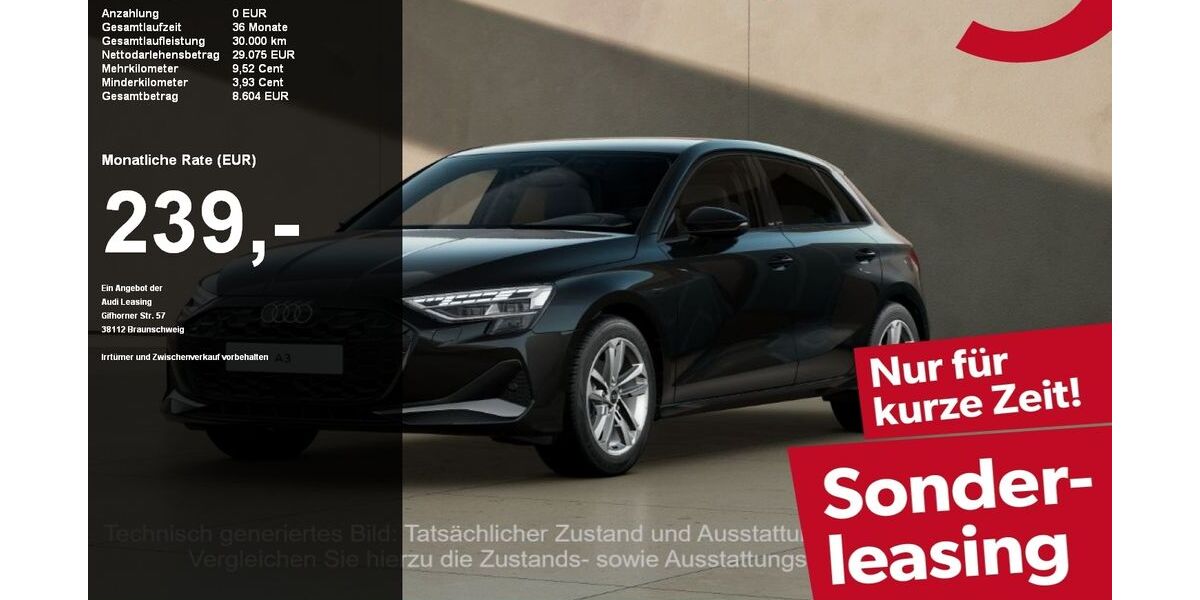 Audi A3 25.600 km 28.340 &euro; Wackersdorf 92442