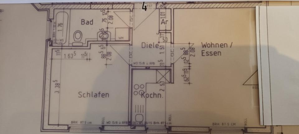 Frisch renovierte Singlewohnung mit EBK in Simmerath-Rollesbroich 2 zimmer