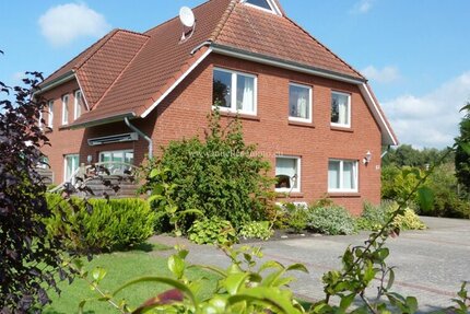 Helle Erdgeschosswohnung mit Terrasse und Garten: Gemütliches Wohnen auf einer Ebene! - Wohnung Hesel-Neukamperfehn Neukamperfehn | Angebot:25431971