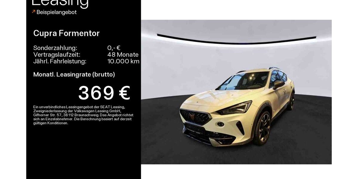 Cupra Formentor 36.700 km 26.449 &euro; Linsengericht 63589