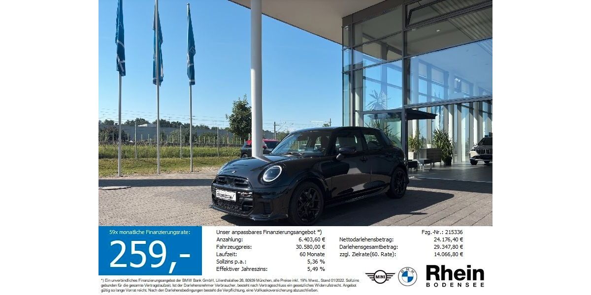 Mini Cooper C 14.216 km 29.980 &euro; Friedrichshafen 88046