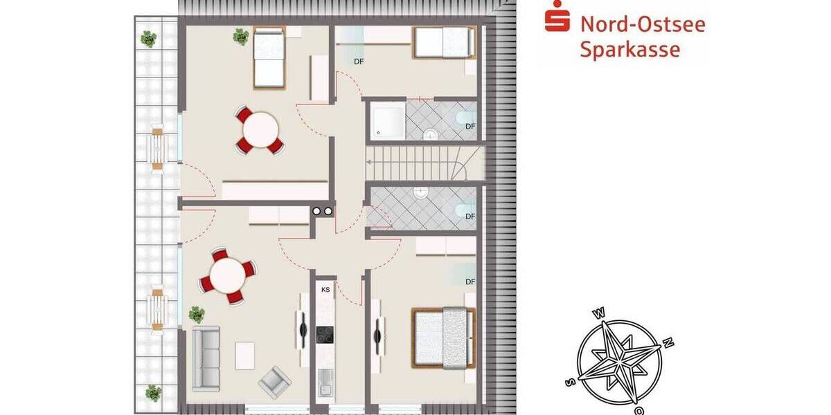Einfamilienhaus Alkersum - 8 Zimmer, 185 m&sup2;, 595.000&euro; | Angebot:26273992