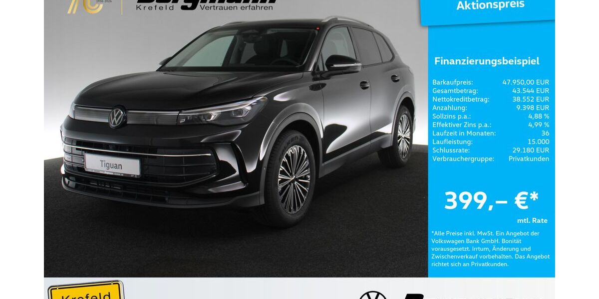 VW Tiguan 3.500 km 47.950 &euro; Krefeld 47803