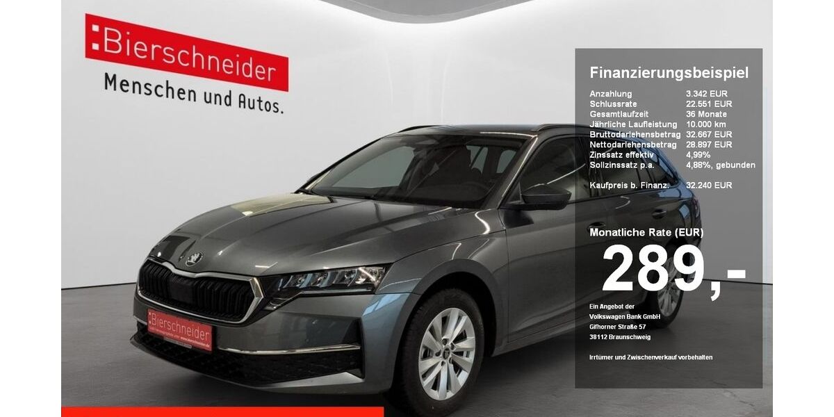 Skoda Octavia 3.400 km 32.190 &euro; Regensburg 93055