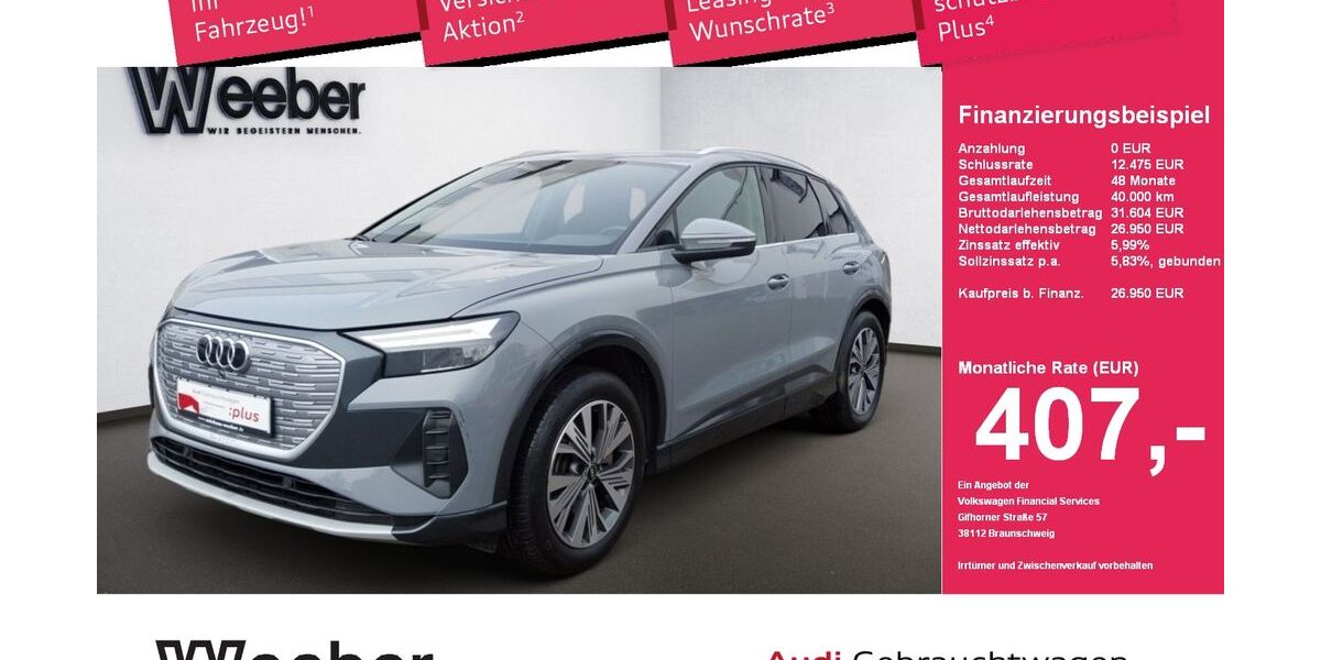 Audi Q4 e-tron 60.328 km 26.390 &euro; Herrenberg 71083
