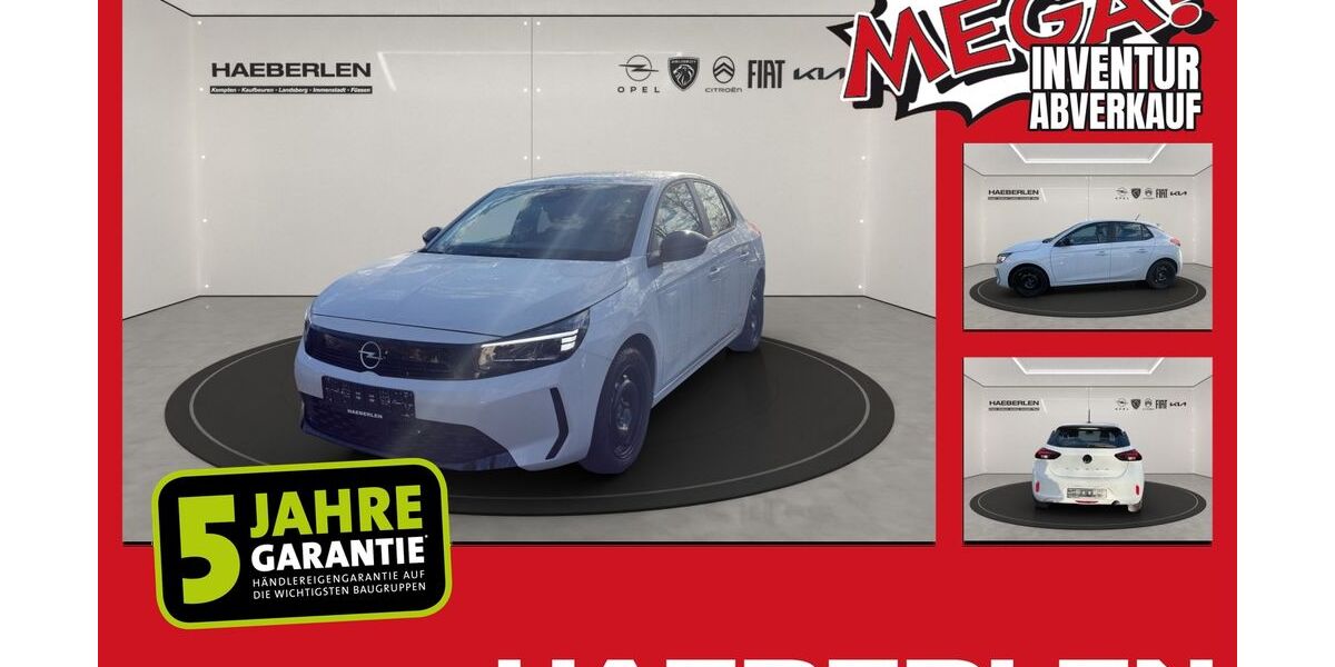 Opel Corsa 5.000 km 15.380 &euro; Kaufbeuren 87600