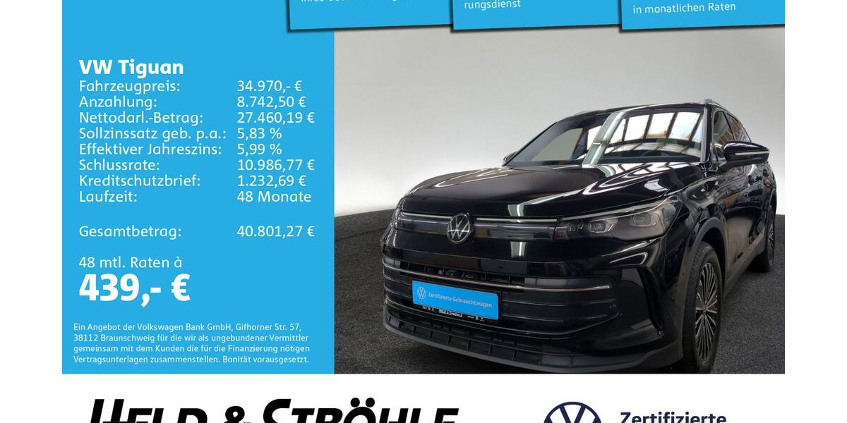 VW Tiguan 25.193 km 34.970 &euro; Neu-Ulm 89231