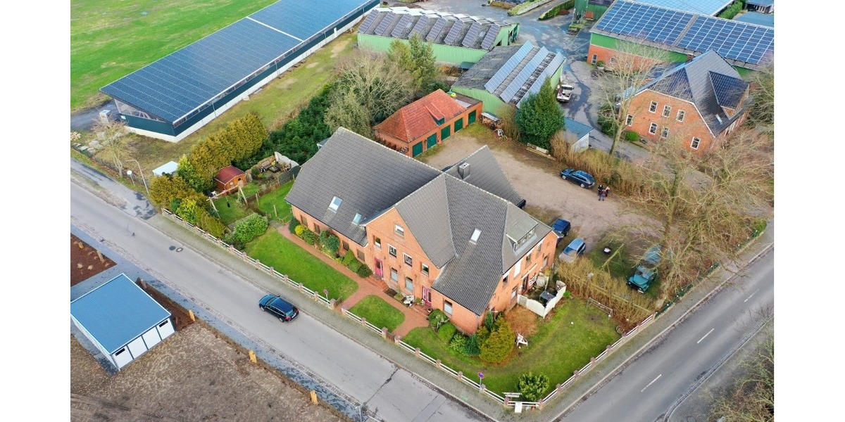 Gepflegtes Mehrfamilienhaus 6 WE & Ausbaureserv. in 25767 Bunsoh zu verkaufen (bis zu 57.000EUR Miete) - Bauernhaus, Landhaus Bunsoh | Angebot:14666034