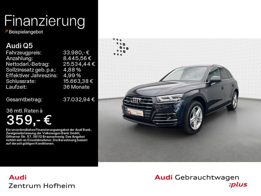Audi Q5 71.296 km 32.999 € Hofheim 65719