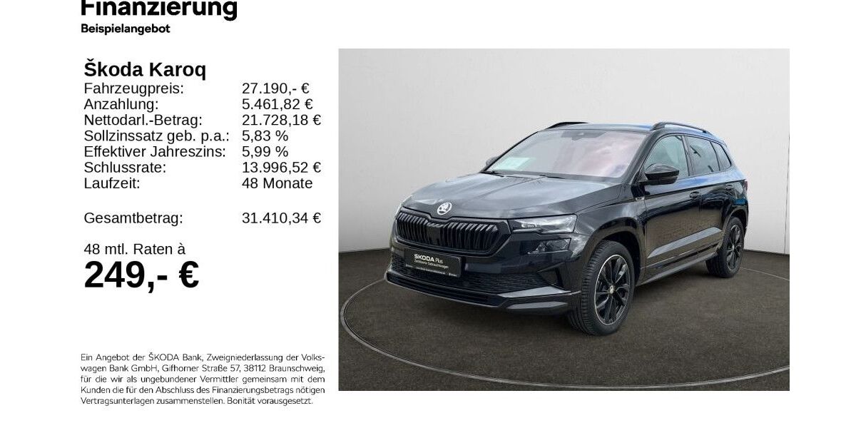Skoda Karoq 108.303 km 25.970 &euro; Hildesheim 31137
