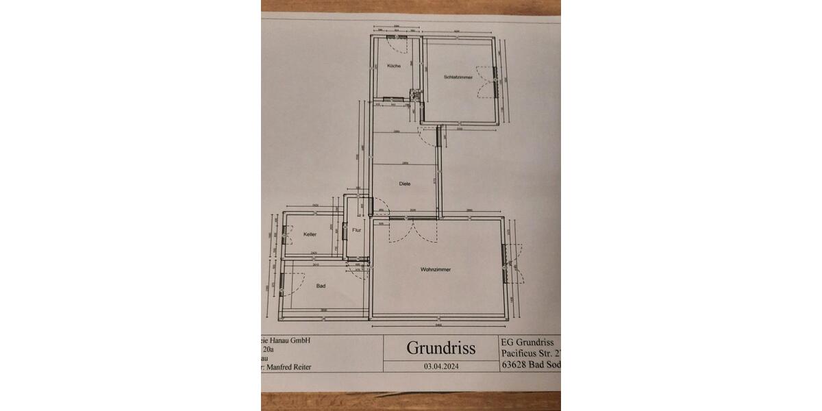 Erdgeschoßwohnung Bad Soden-Salmünster Salmünster - 1 Zimmer, 70 m&sup2;, 640&euro; | Angebot:26396328